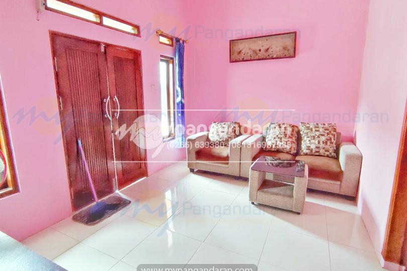   Tampilan Bungalow Pondok Mega Marine Pangandaran