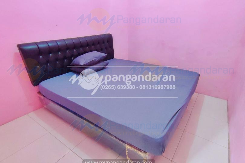   Tampilan Kamar Bungalow Pondok Mega Marine Pangandaran